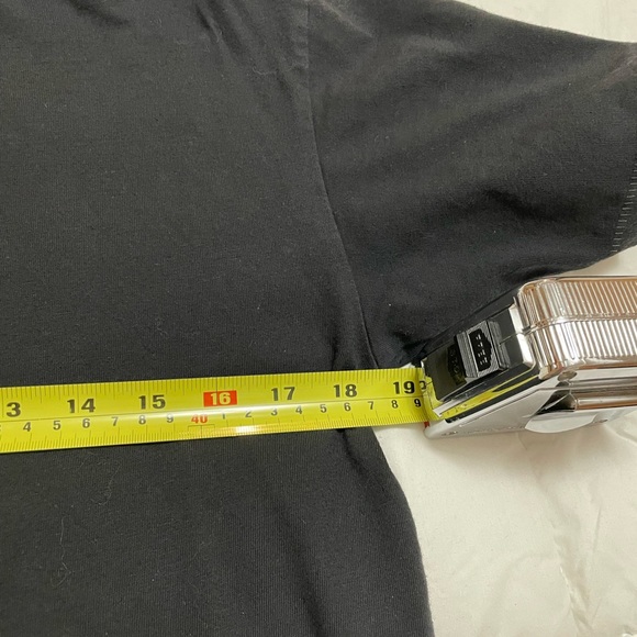 Anine Bing Black Milo Tee - Picture 7 of 8